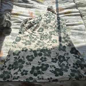 One Shoulder, Floral, Summer dress